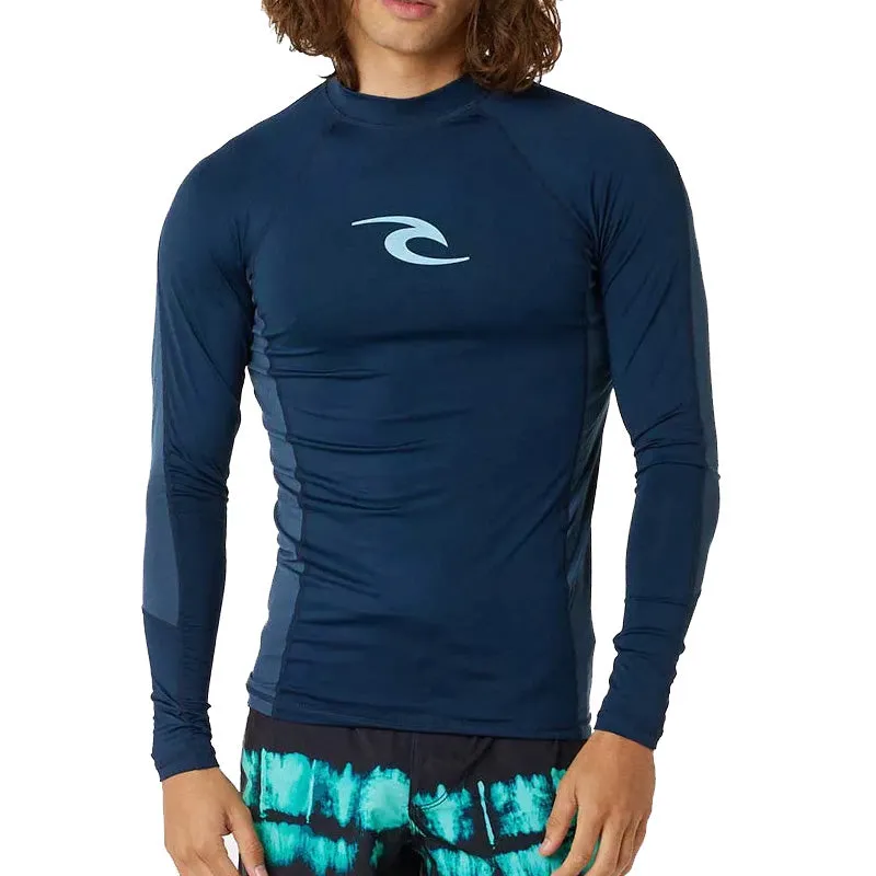 Ripcurl Waves UPF Perf Long Sleeve Rash Vest