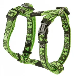 Rogz Fancy H Harness Lime Juice