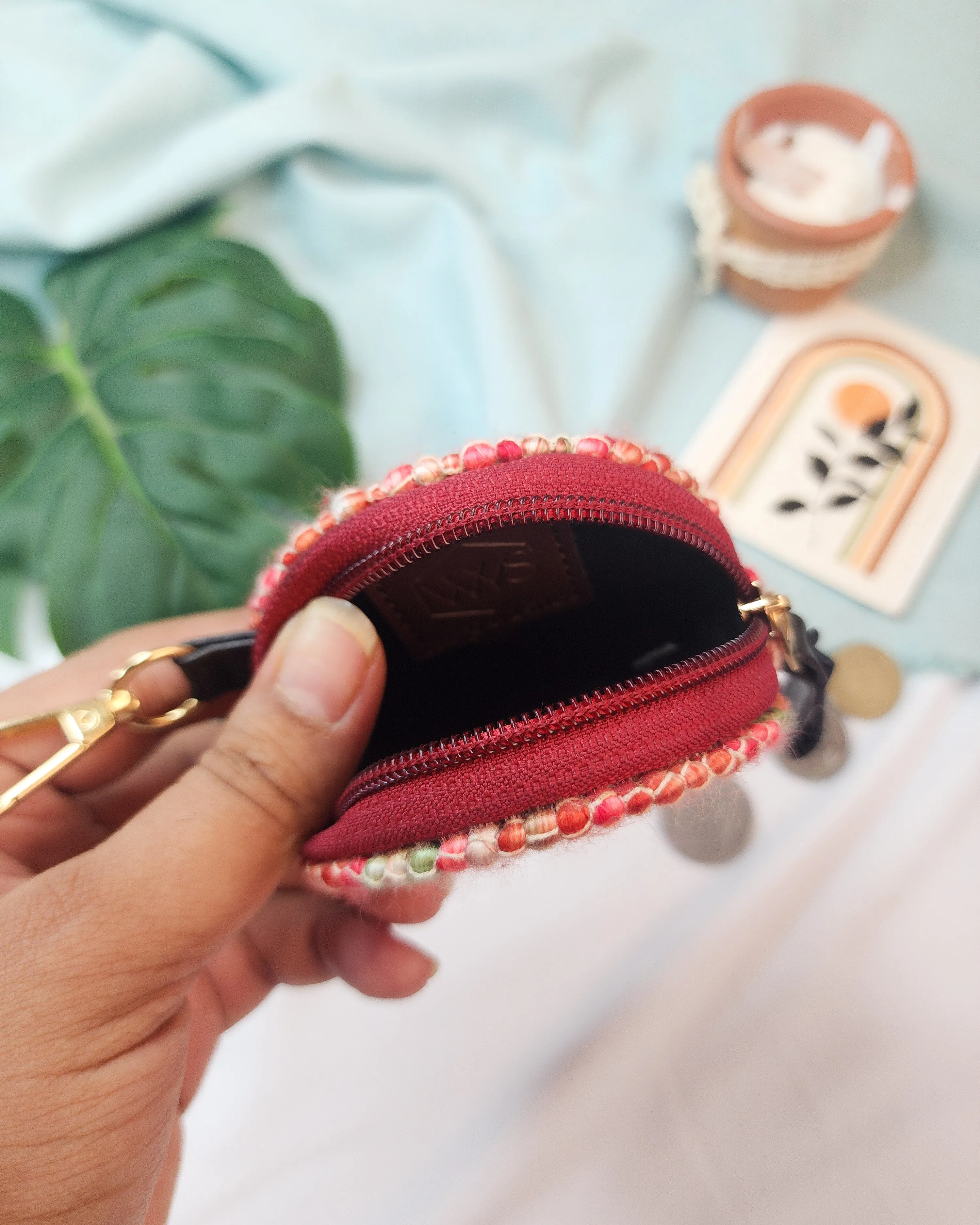 Rosebuds Coin Pouch