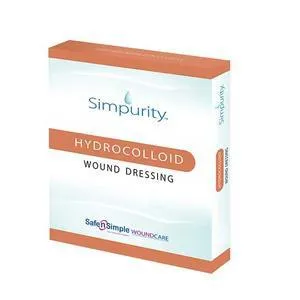 Safe N Simple Simpurity Hydrocolloid, 2" x 2"