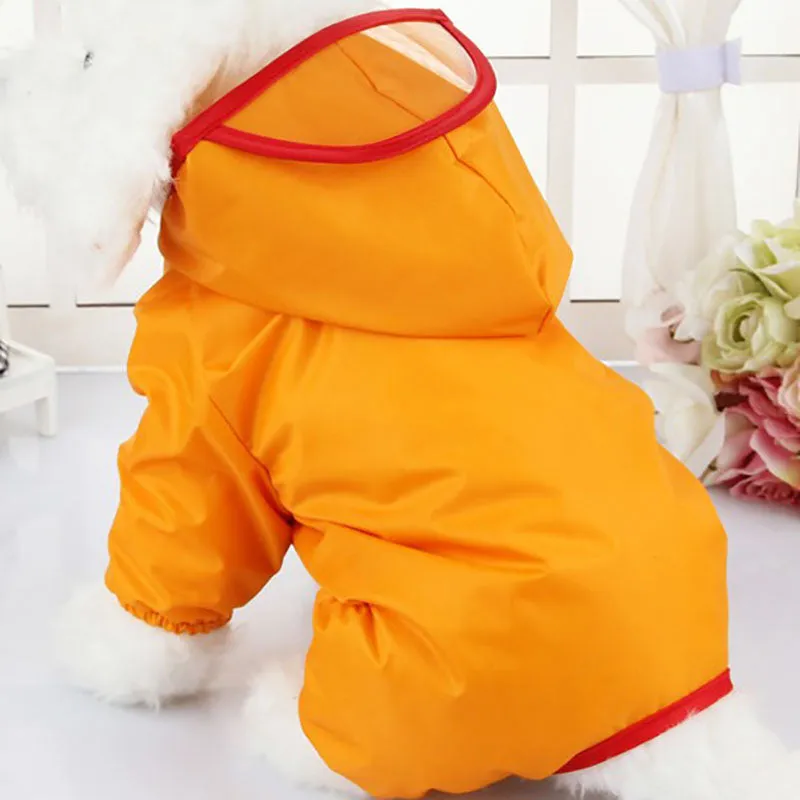 Small medium dog raincoat