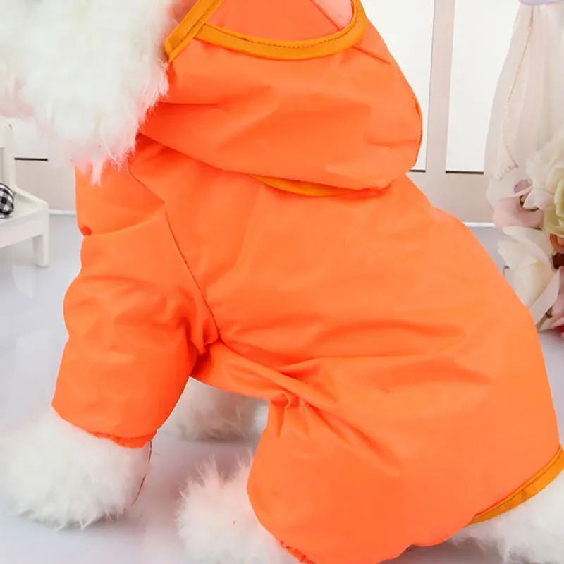 Small medium dog raincoat