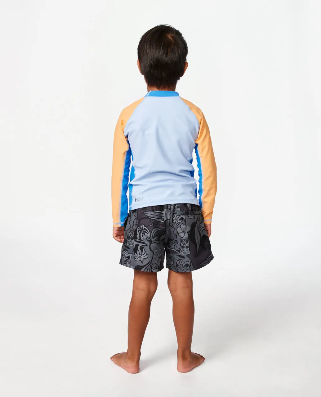 Static Youth Long Sleeve UPF50  Rash Vest - Boys (1-8 years)