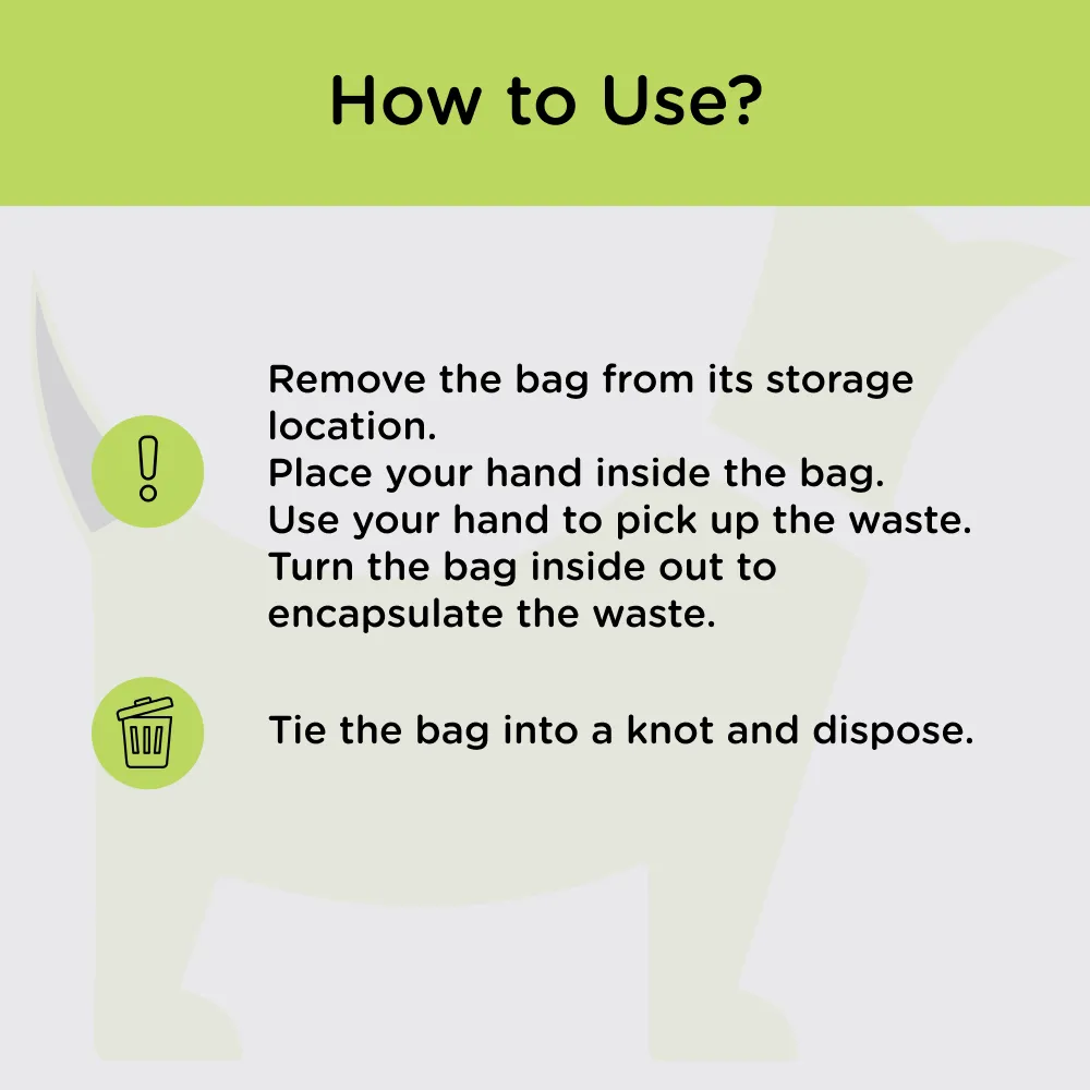Talking Dog Club Baa Baa Black Sheep! Poop Bag Dispenser for Dogs and Cats (Green)