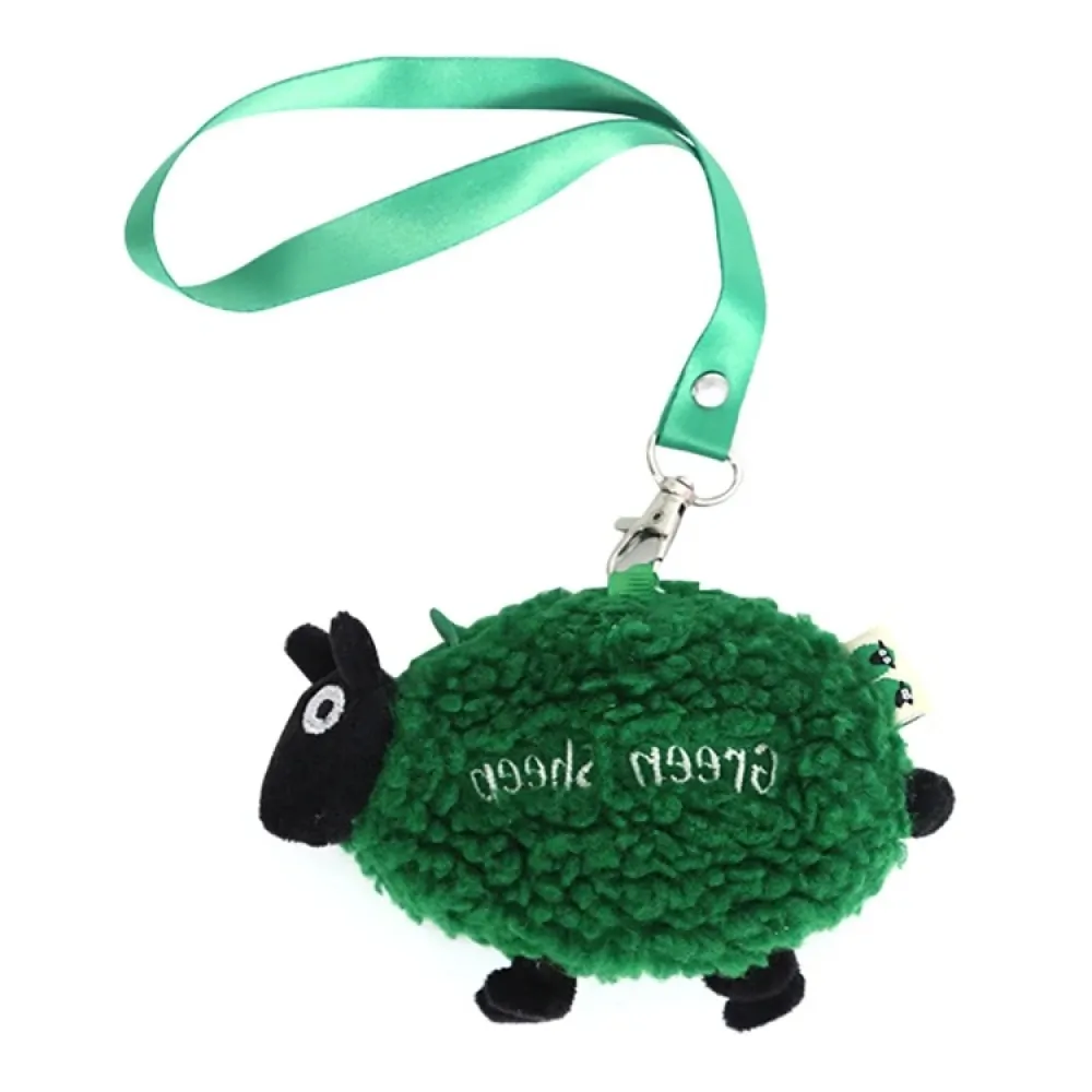 Talking Dog Club Baa Baa Black Sheep! Poop Bag Dispenser for Dogs and Cats (Green)