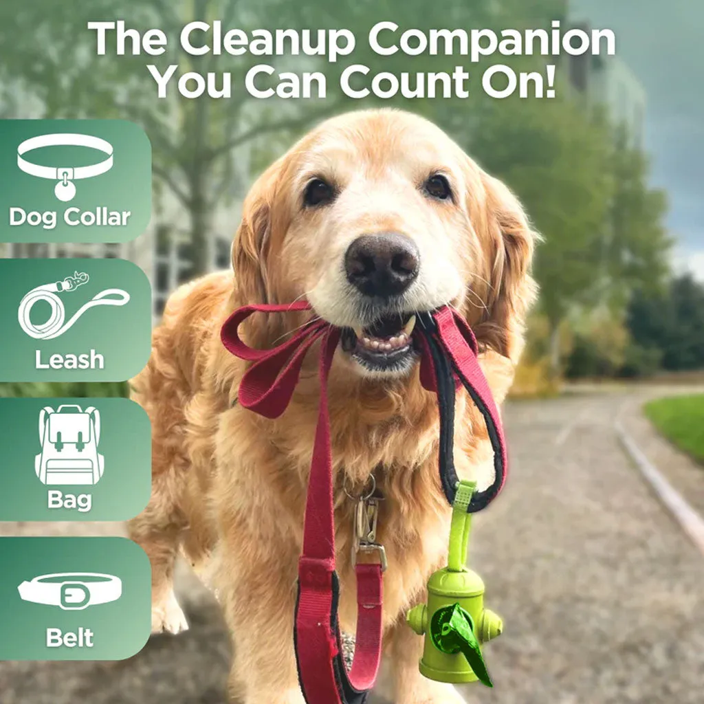 The Original Poop Bags Hydrant Dispenser with Poop Bags, 15-count