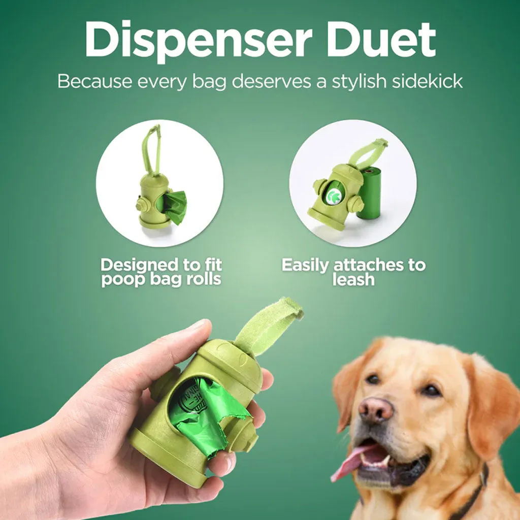 The Original Poop Bags Hydrant Dispenser with Poop Bags, 15-count