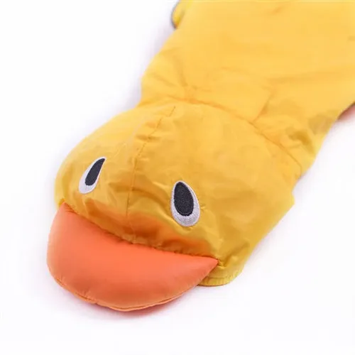 Yellow Ducky Dog Raincoat